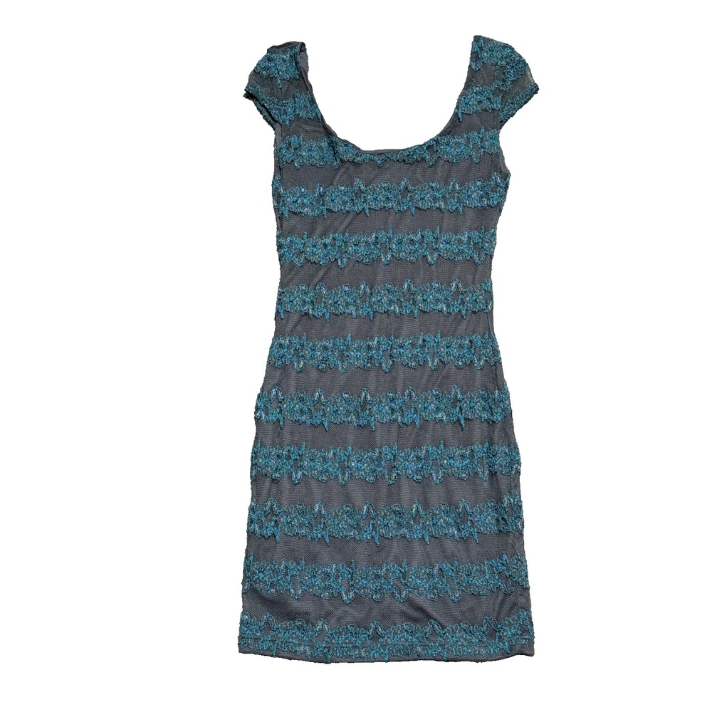 Candies Mini Dress Size Xs Mesh Lace Overlay Y2k Mall Girl Fairy Grunge Skater